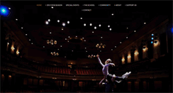 Desktop Screenshot of firststateballet.com