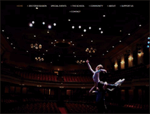 Tablet Screenshot of firststateballet.com